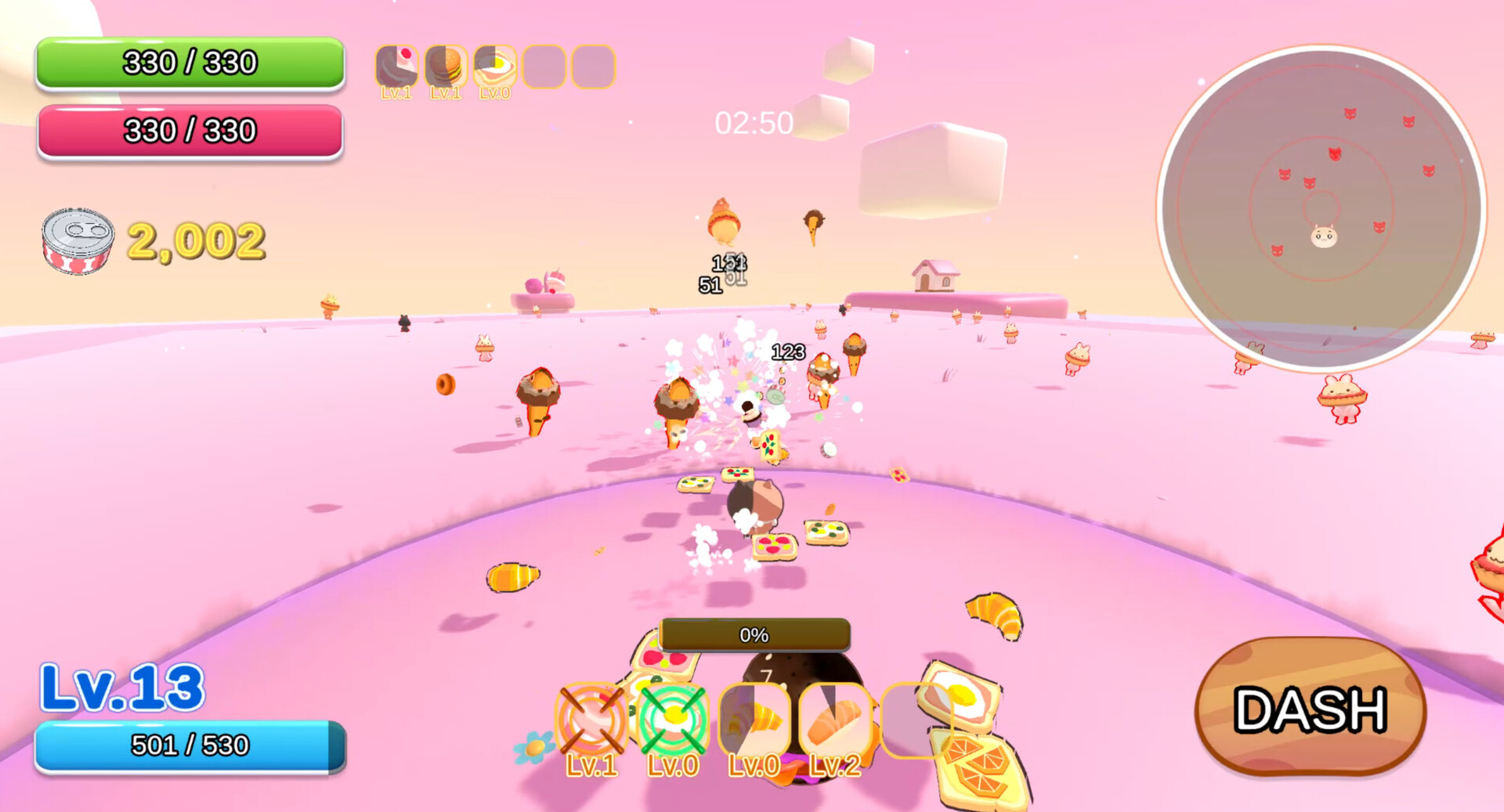 Cakey & Tanaka : CandyLand Adventure screenshot #3