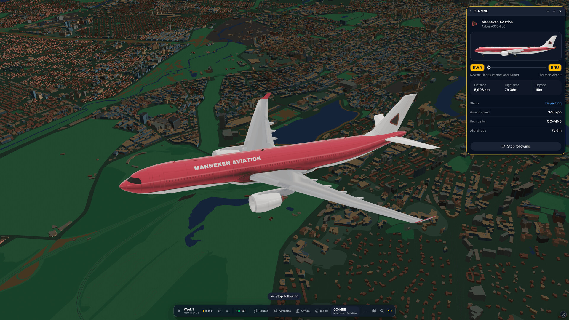 Flightline: Airline Sim screenshot #2