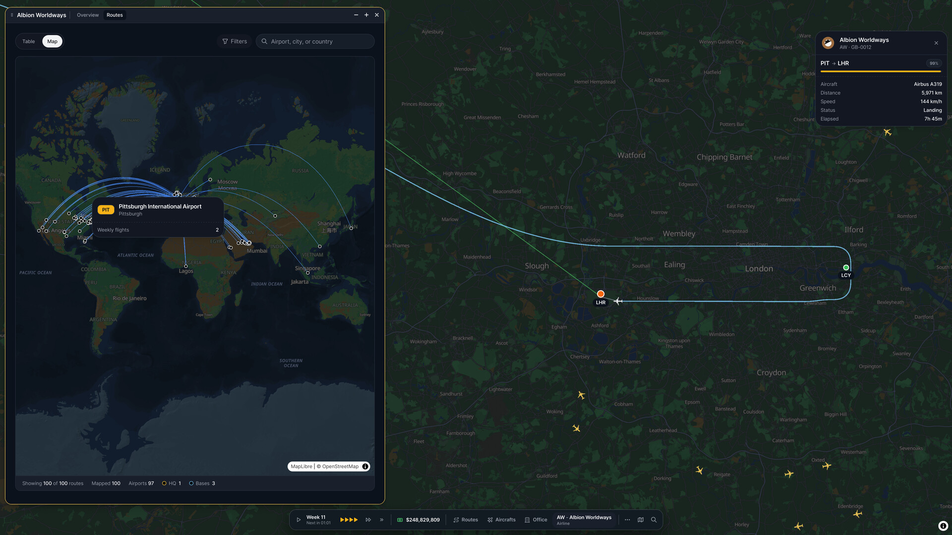 Flightline: Airline Sim screenshot 9
