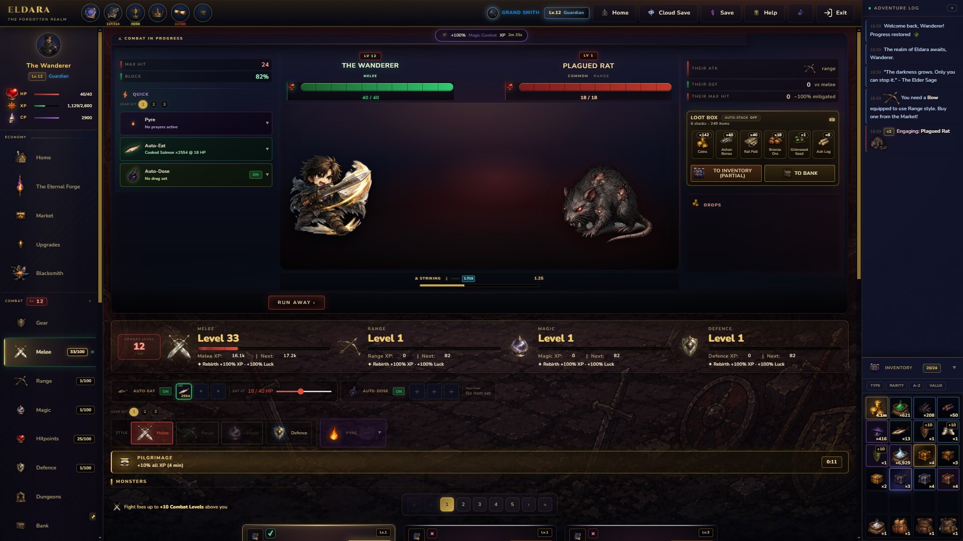 Eldara Steam gameplay screenshot 1