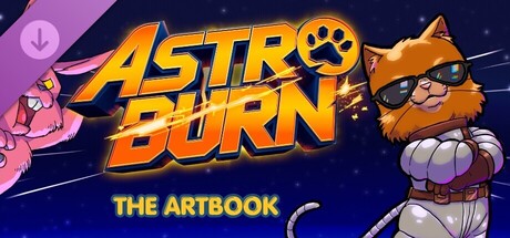 Capa de Asto Burn Artbook