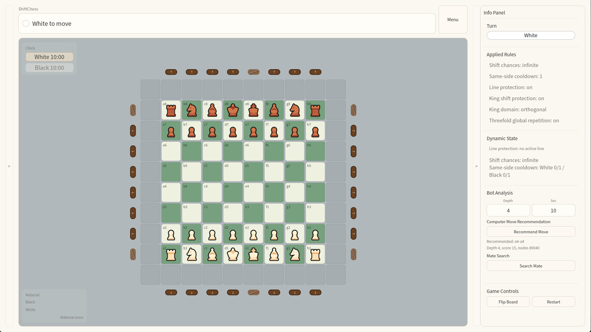 Shift Chess screenshot 5