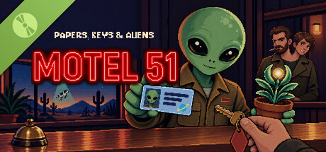Motel 51: Papers, Keys & Aliens Demo header