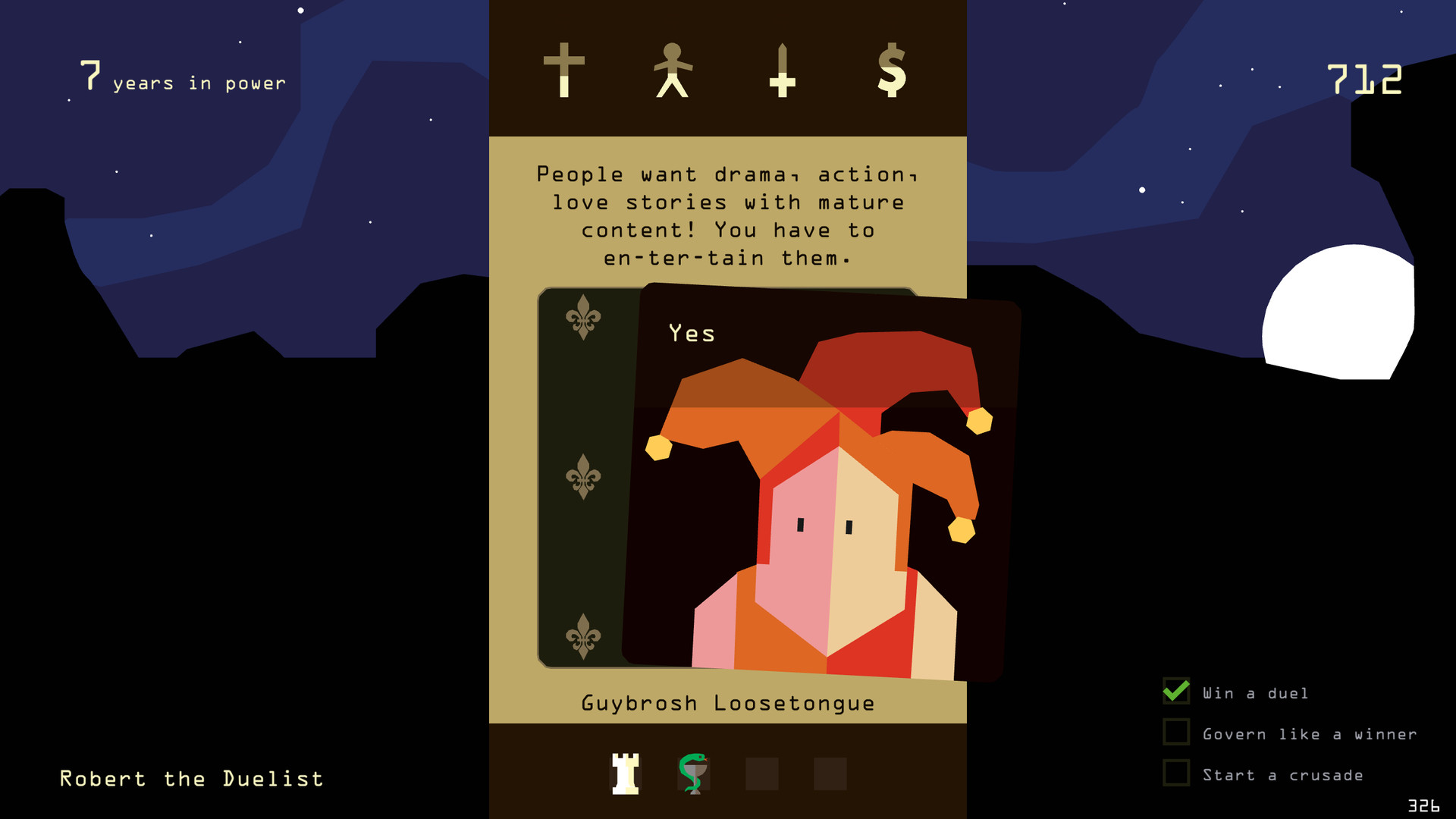 Screenshot de Reigns