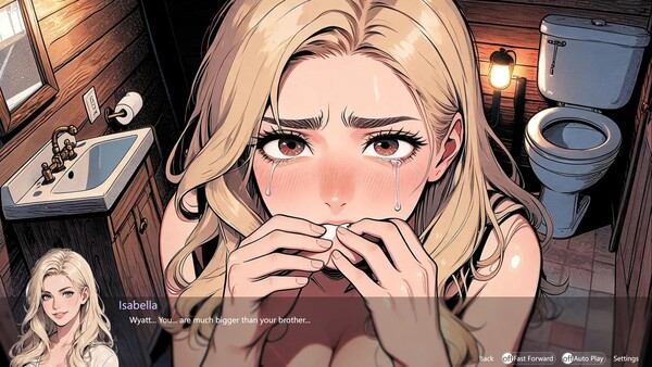 Horny Sister-in-Law's Midnight Demand — скриншот 4