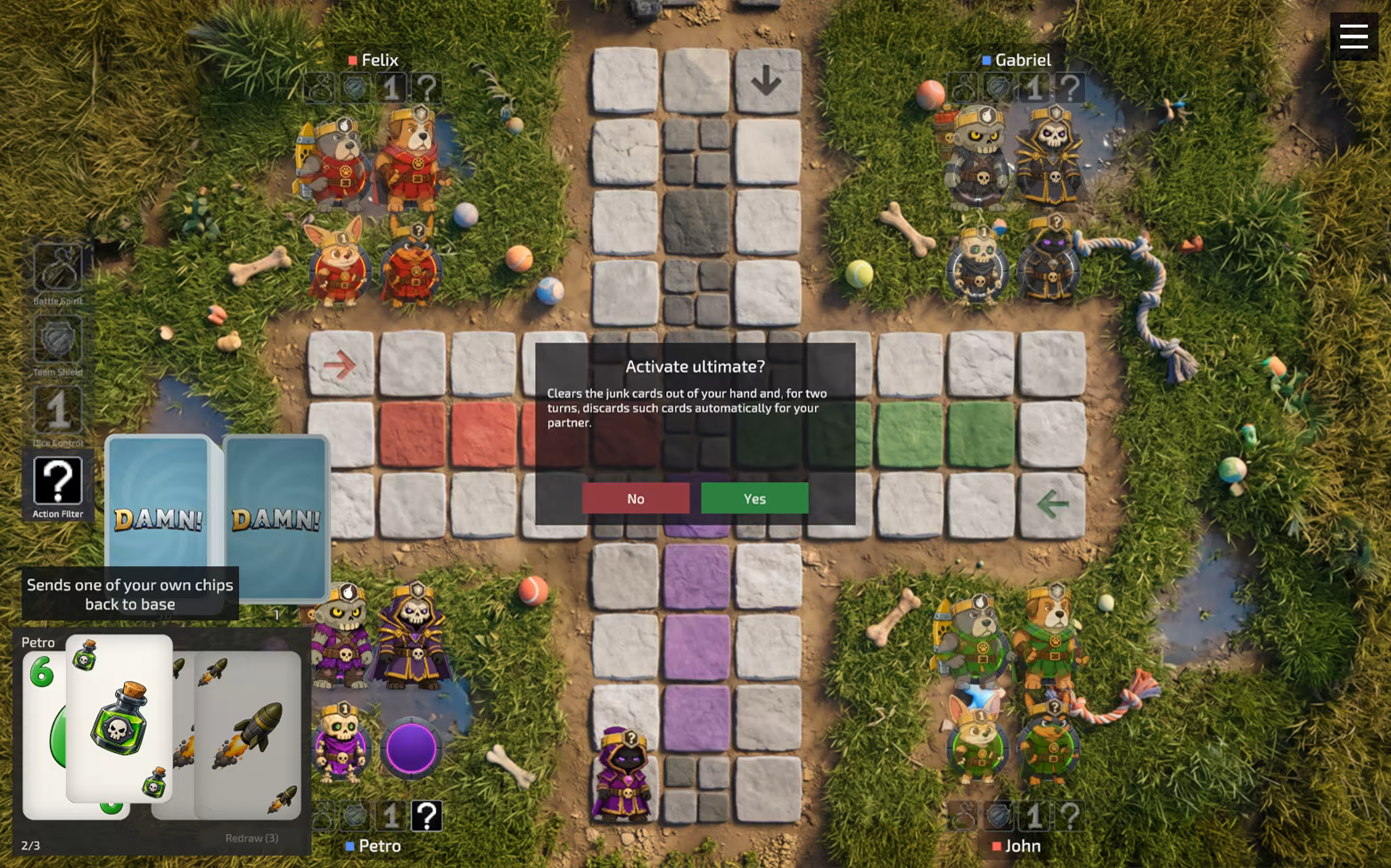 D.A.M.N! screenshot 2