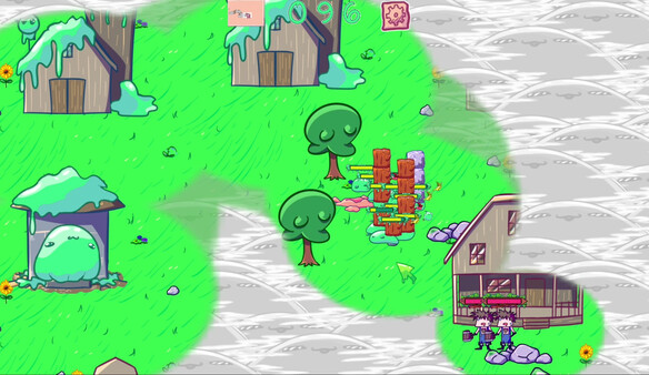 Скриншот 2 из игры Slimecity