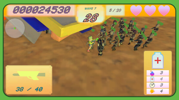 POPPER GIRL VS ZOMBIES screenshot 4