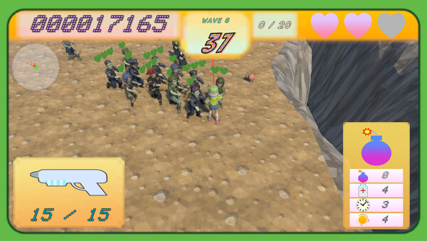 POPPER GIRL VS ZOMBIES screenshot 5