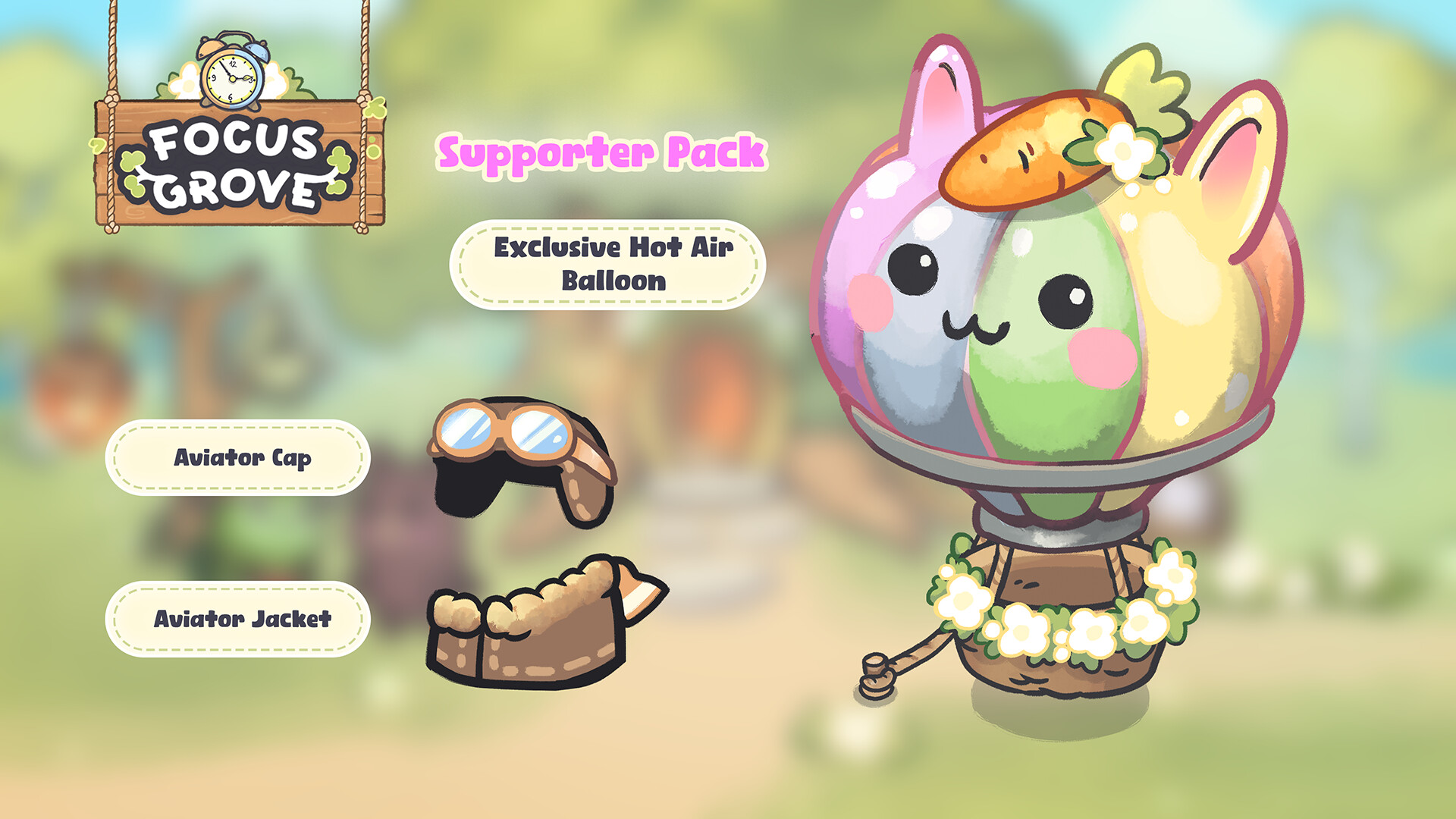 Focus Grove - Supporter Pack Featured Screenshot #1