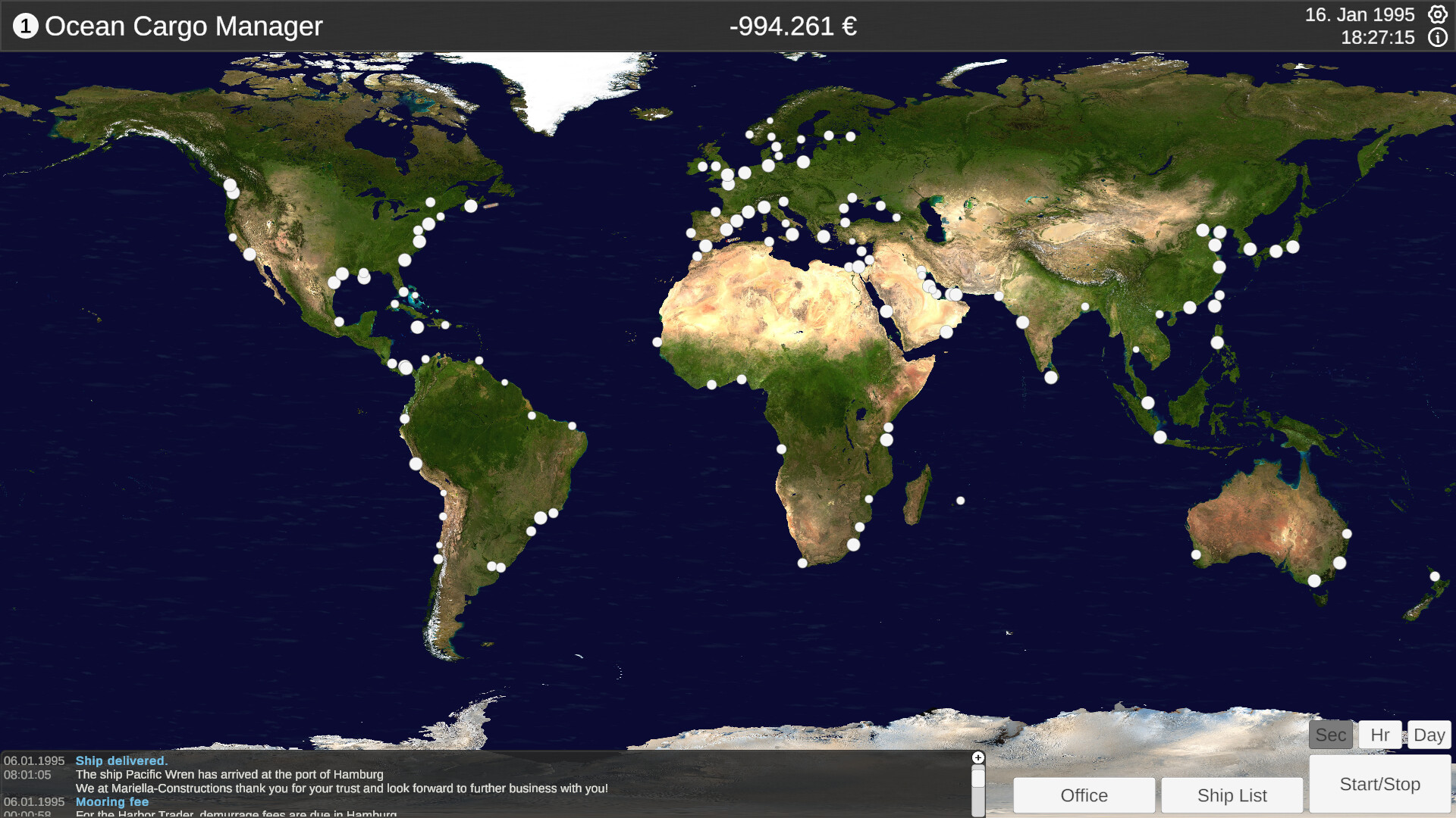 Ocean Cargo Manager screenshot 1