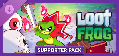 Capa oficial de Loot Frog - Supporter Pack