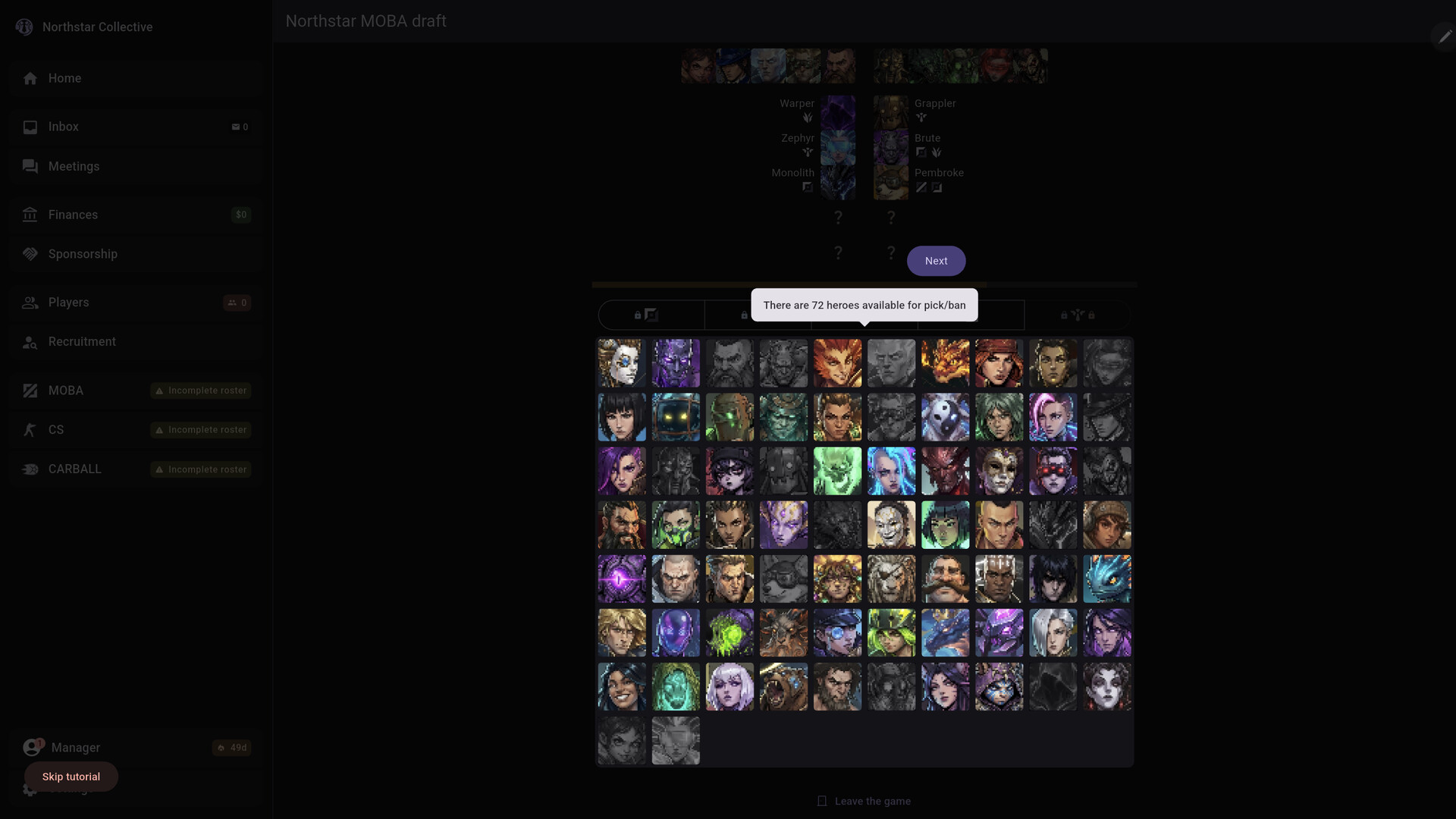 ESMO: Esports Manager Online screenshot #6