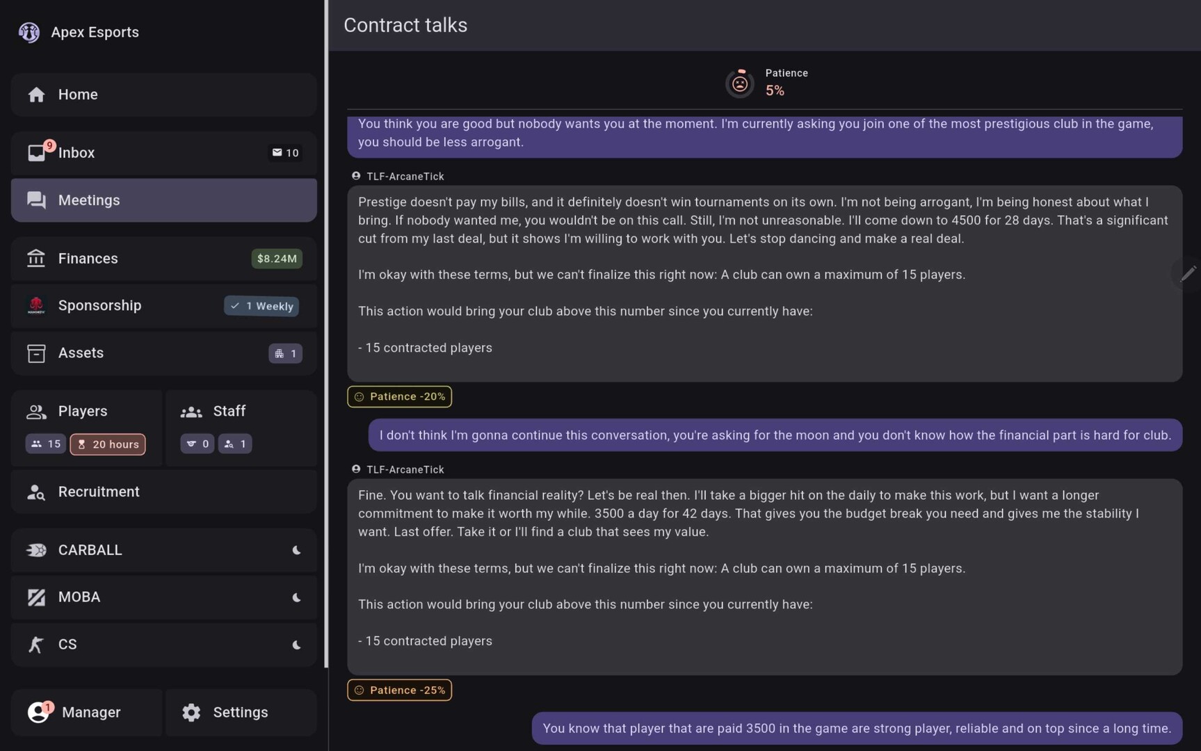 ESMO: Esports Manager Online screenshot 8