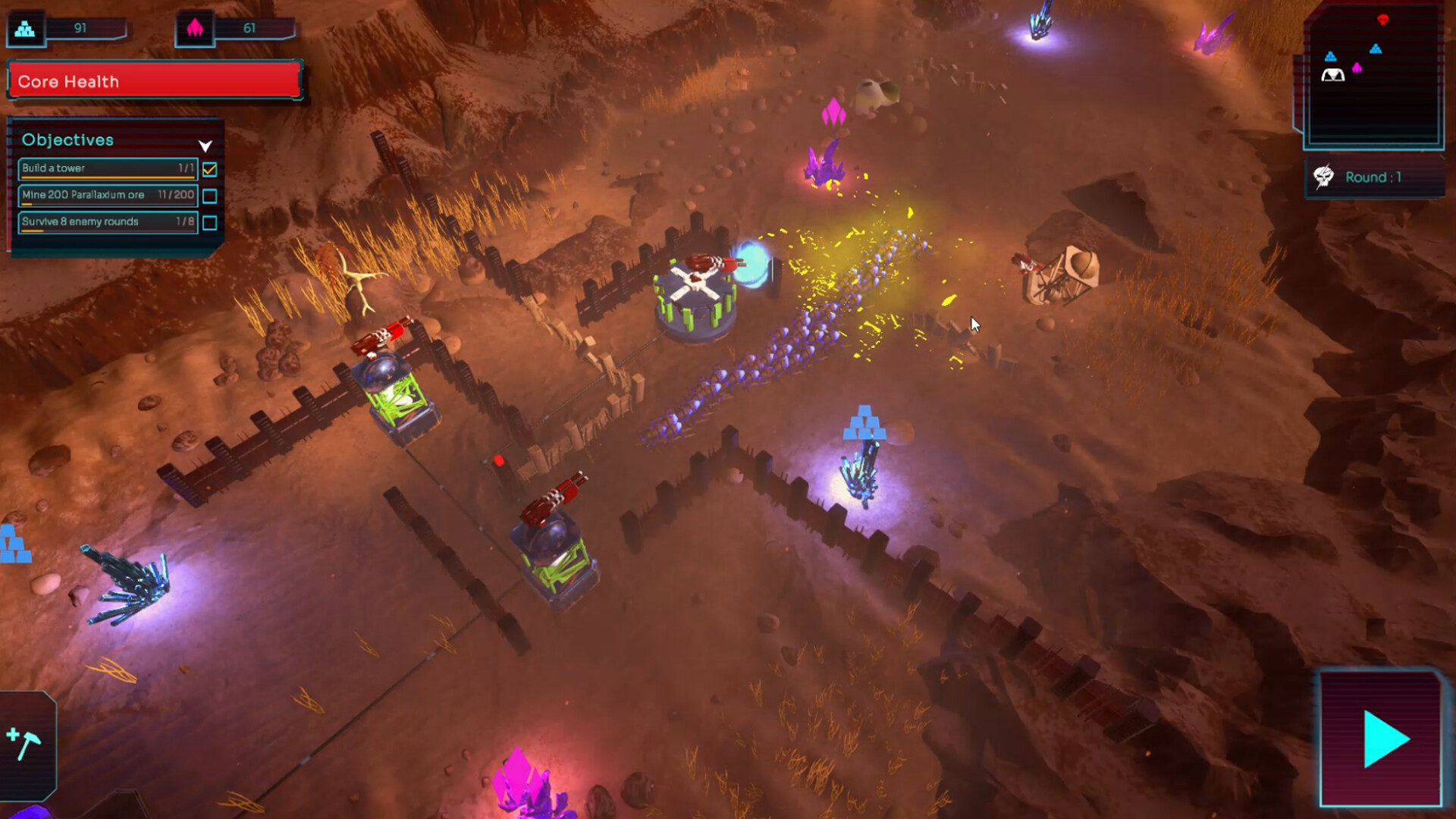 Parallax Blue screenshot 4