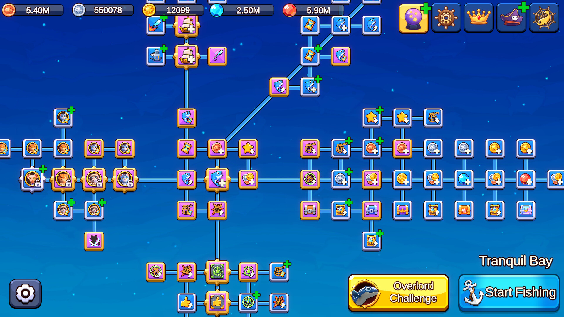 Meow Squad: Incremental Fishing screenshot 1