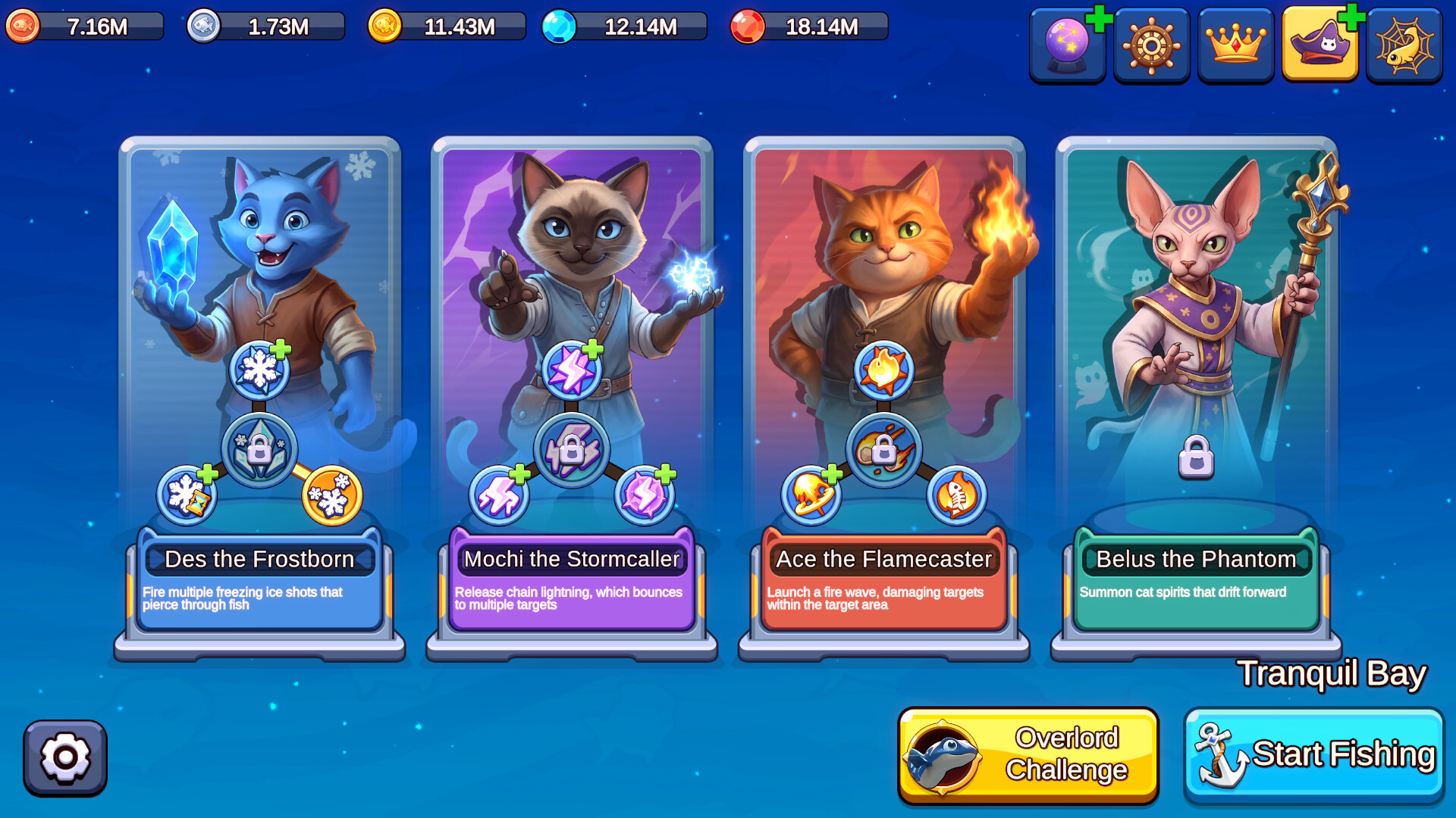 Meow Squad: Incremental Fishing screenshot 4