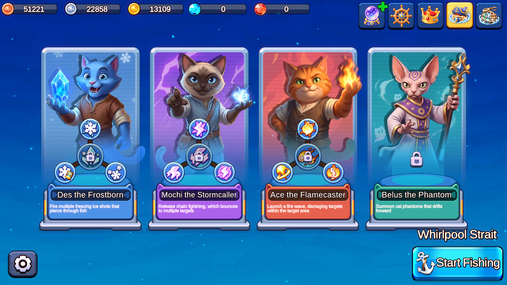 Meow Squad: Incremental Fishing screenshot 3