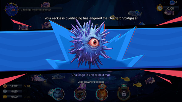 Meow Squad: Incremental Fishing — скриншот