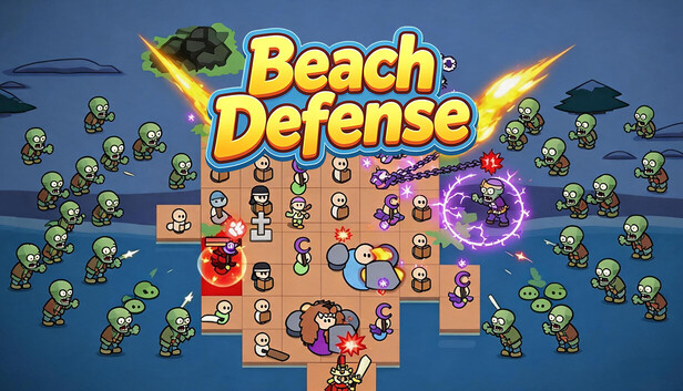 Save 30% on Beach Defense: Zombie Invasion on Steam