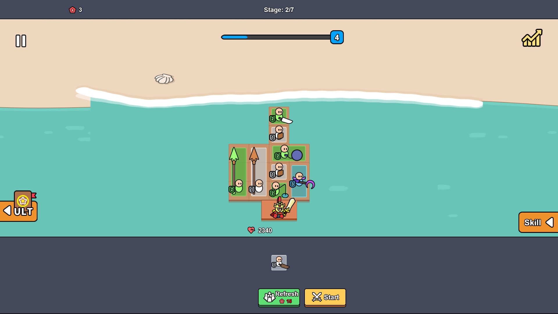 Beach Defense: Zombie Invasion screenshot #6