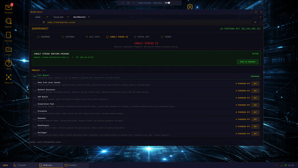 NODE: PROTOCOL Demo screenshot 1