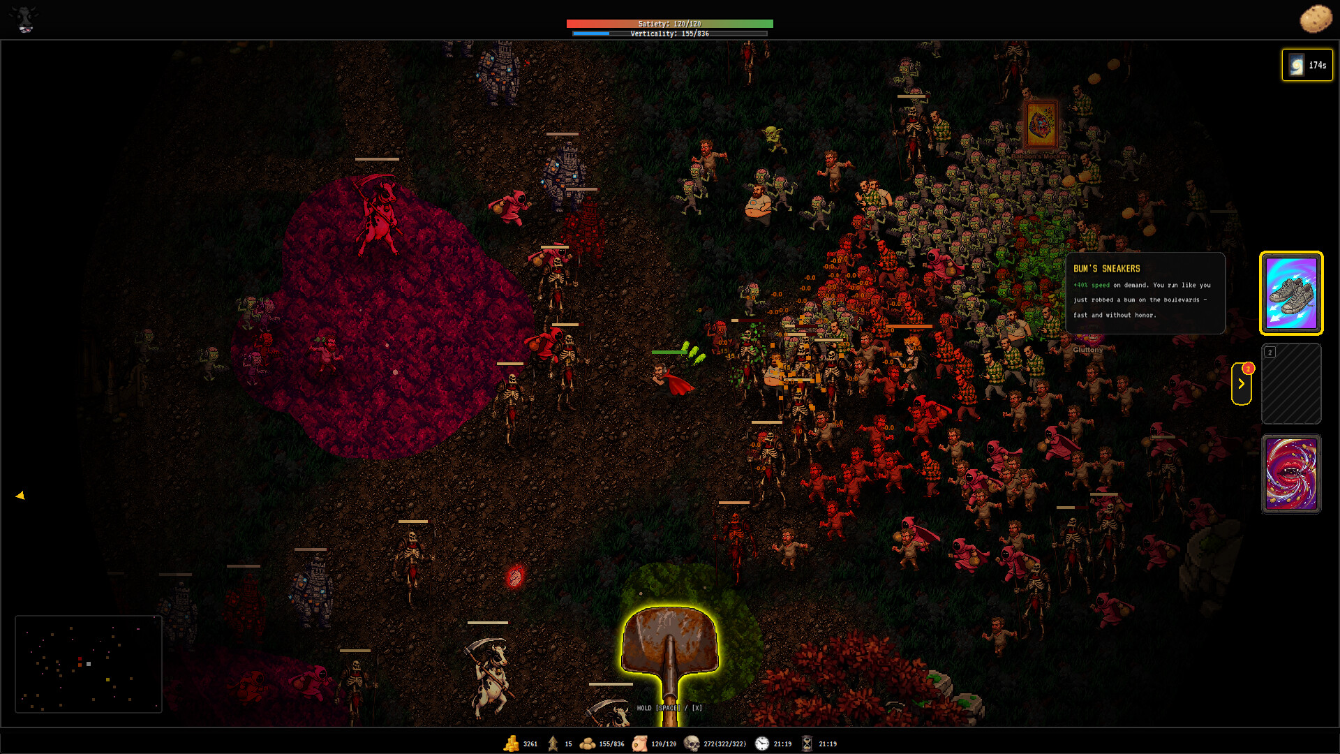 SZKELETAL: Estrogen Dracul's Potato Hunger screenshot 10