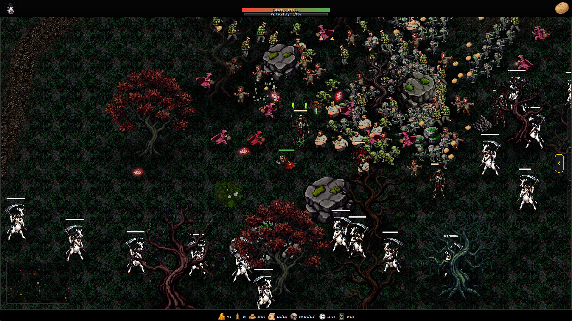 SZKELETAL: Estrogen Dracul's Potato Hunger screenshot 7