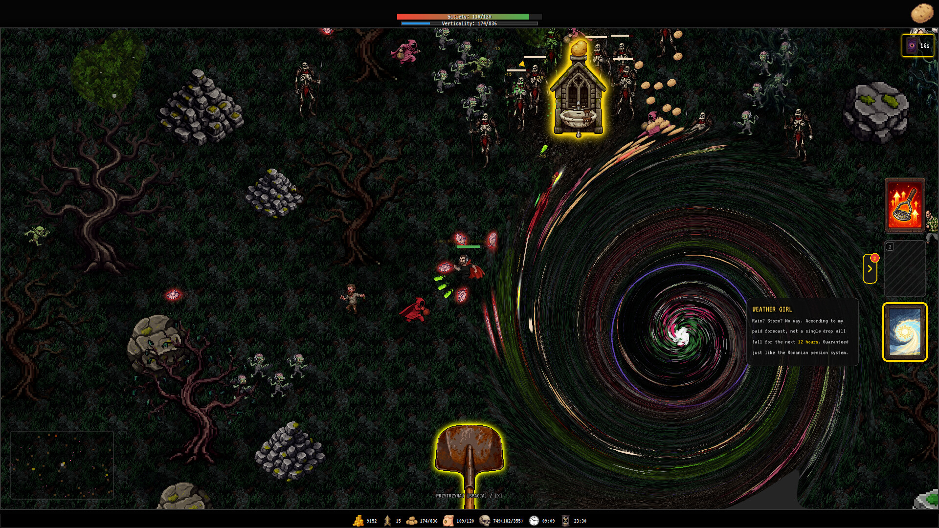 SZKELETAL: Estrogen Dracul's Potato Hunger screenshot 3