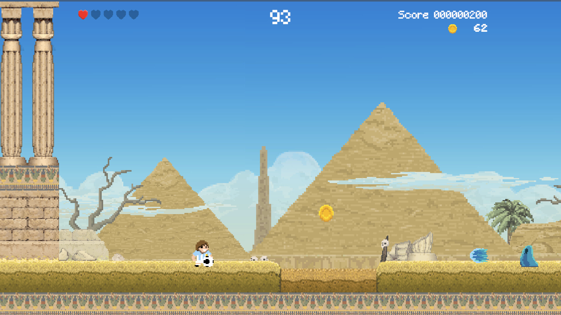 Soccerboy vs Aliens - World 2 - Desert Arena Featured Screenshot #1