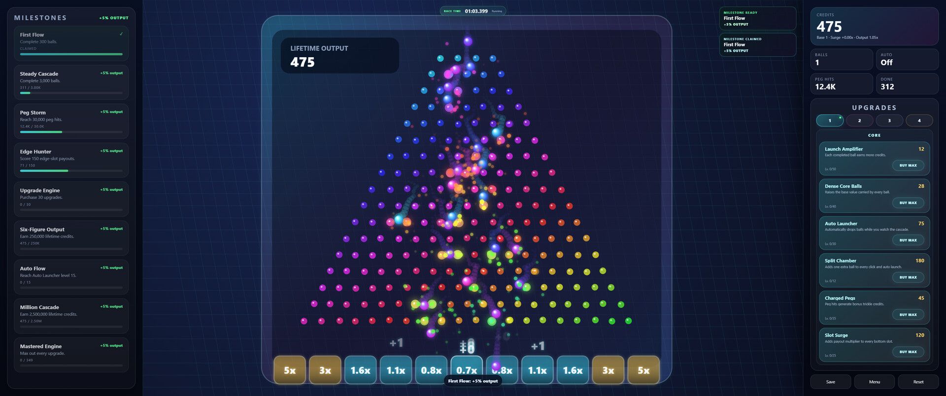 Peg Cascade screenshot 2