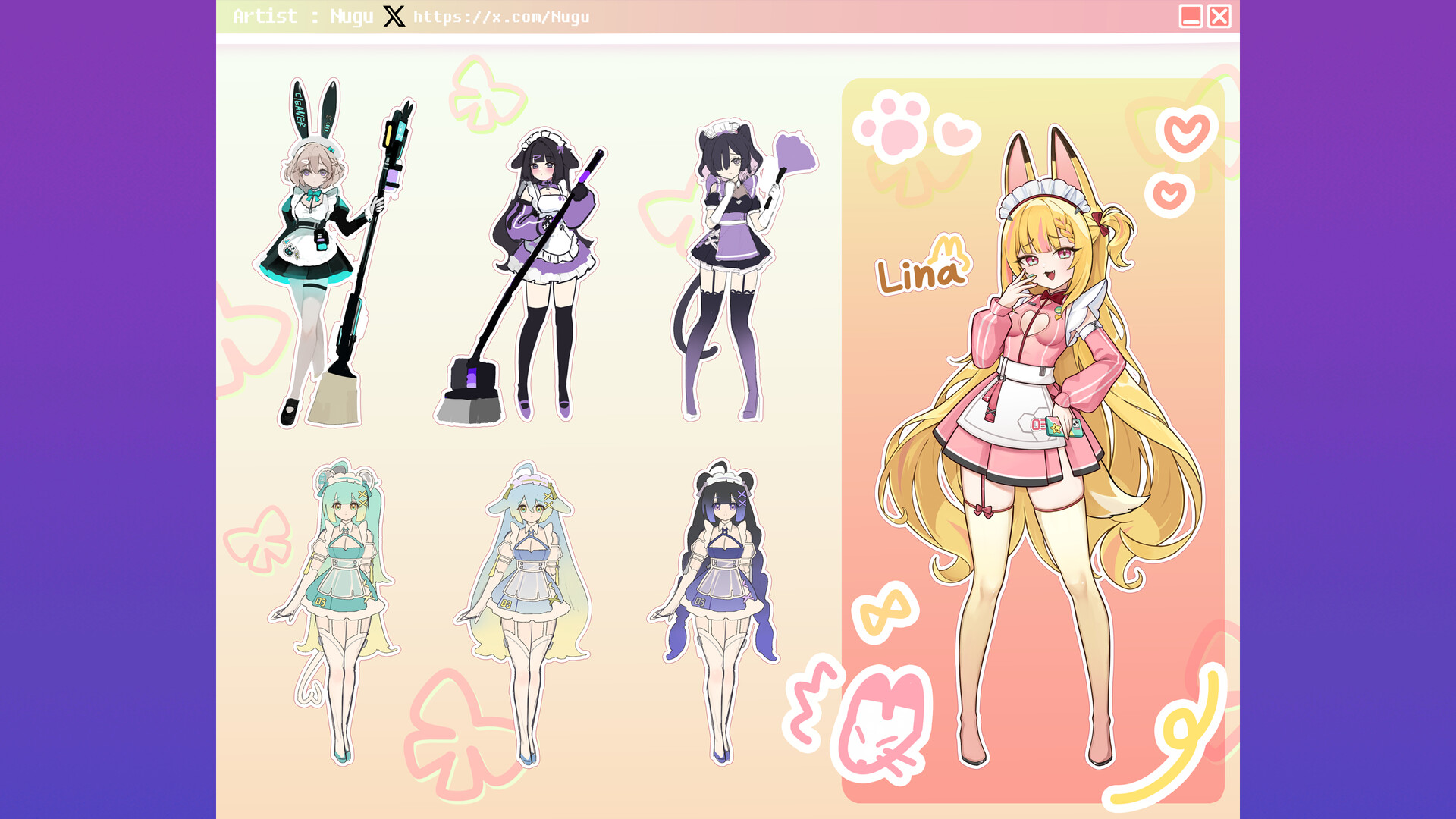 Antivirus Girl - Artbook Featured Screenshot #1