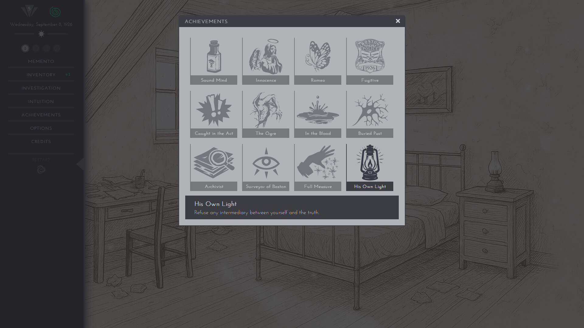 Maximilien — A Psychological Horror Interactive Novel screenshot 4