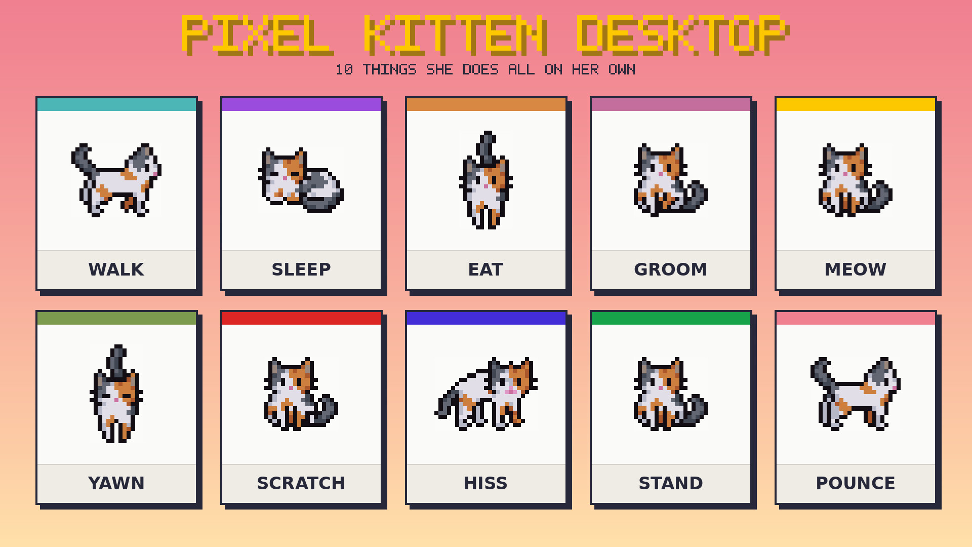 Pixel Kitten Desktop screenshot 5