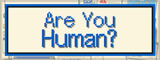 Are you human? Banner