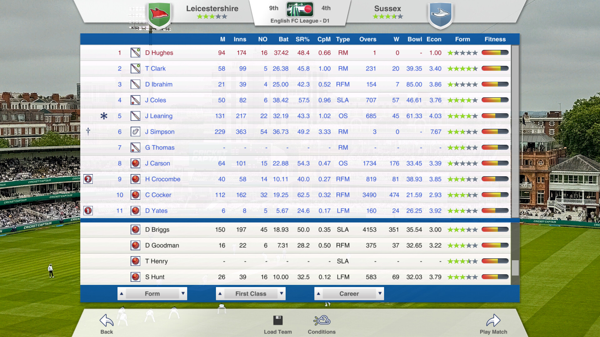 Cricket Captain 2026 screenshot #5