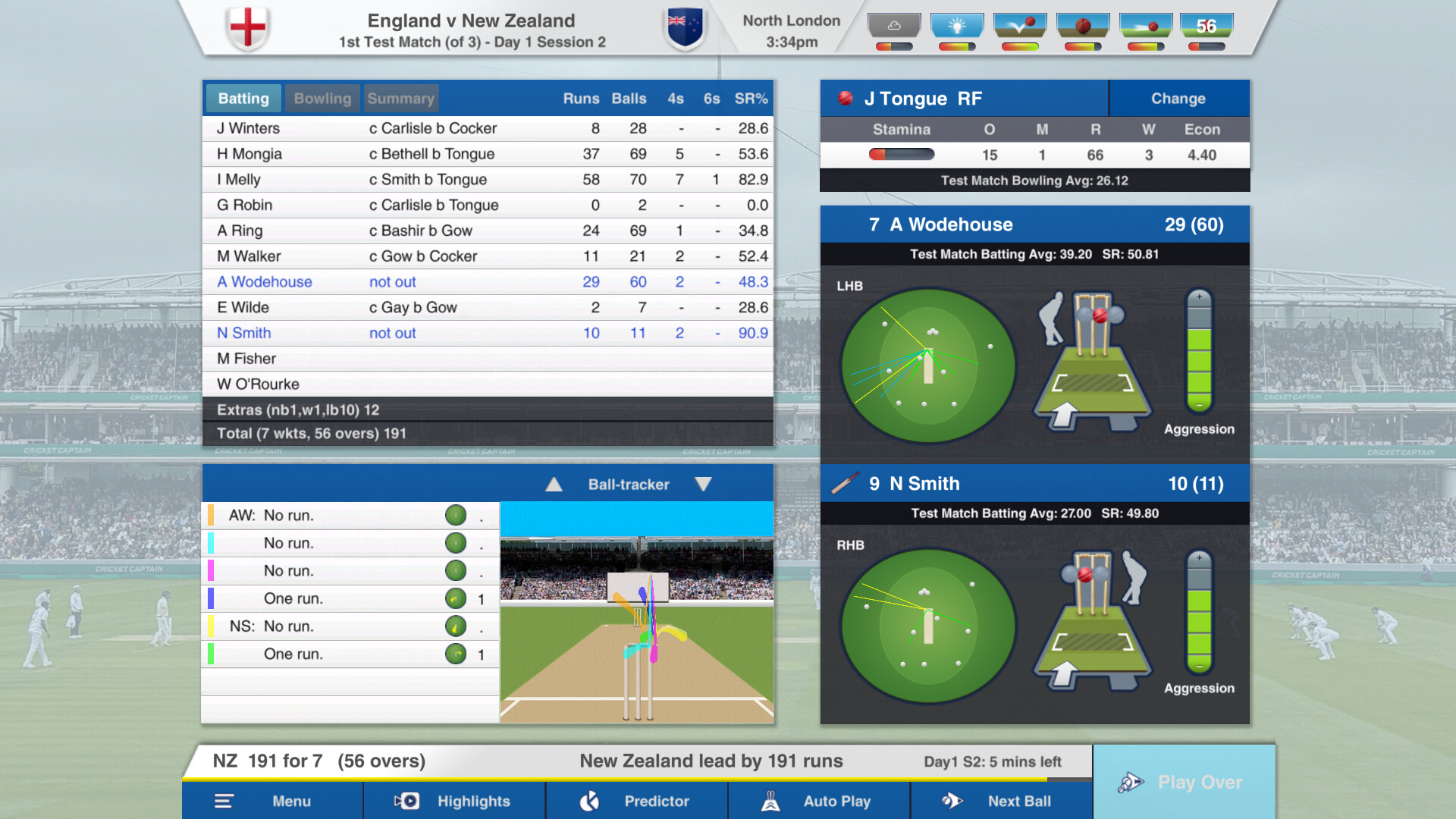 Cricket Captain 2026 Featured Screenshot #1
