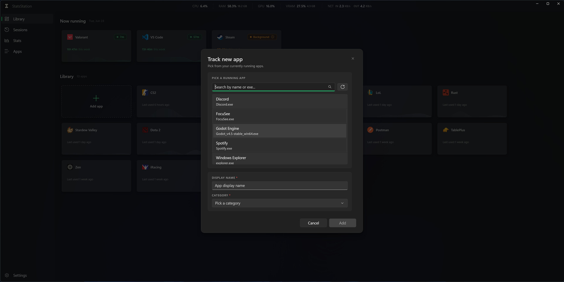 StatsStation screenshot 11