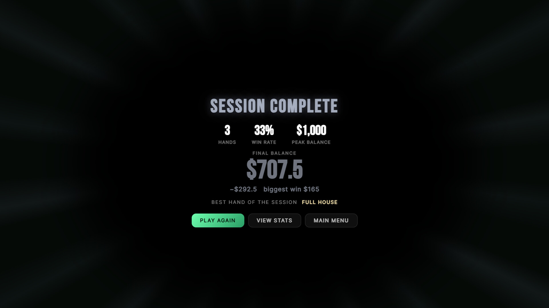 Vegas Hold'Em: Ultimate Casino Hold'em Poker Collection With Strategy Trainer screenshot 3