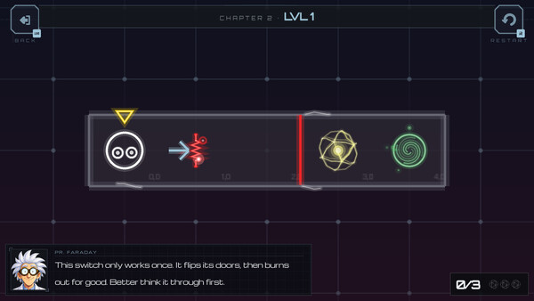 Скриншот 1 из игры Faraday Corridors