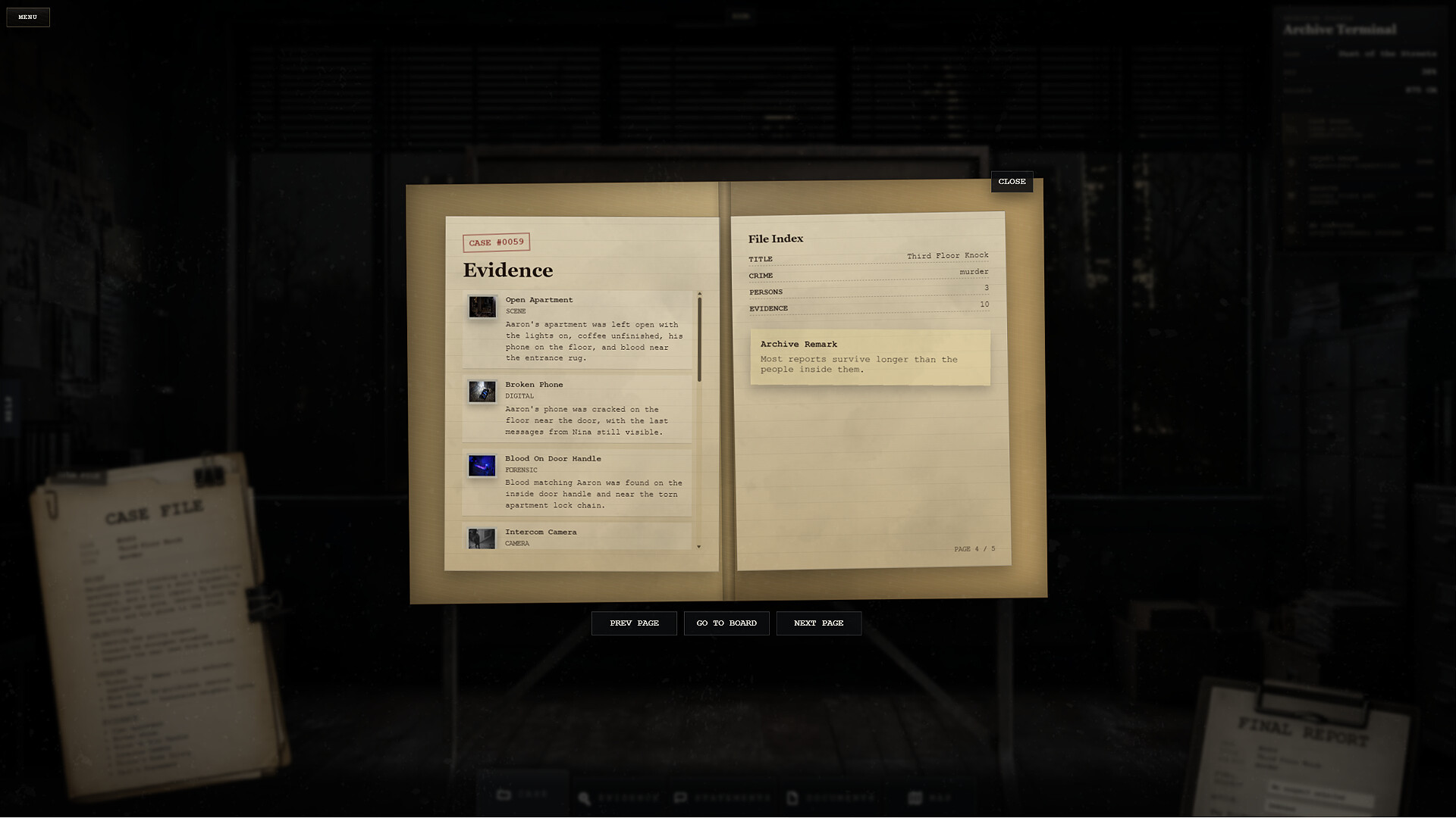 EVIDENCE screenshot #5
