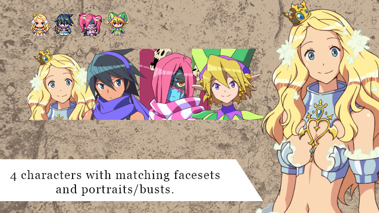 RPG Maker MV - Code of Princess Graphic Set Featured Screenshot #1