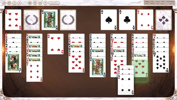 Скриншот 3 из игры MSO FreeCell Arena