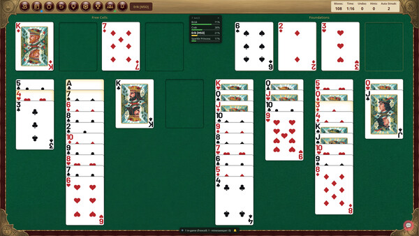 MSO FreeCell Arena screenshot 2