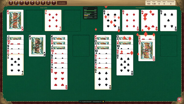 MSO FreeCell Arena screenshot 6