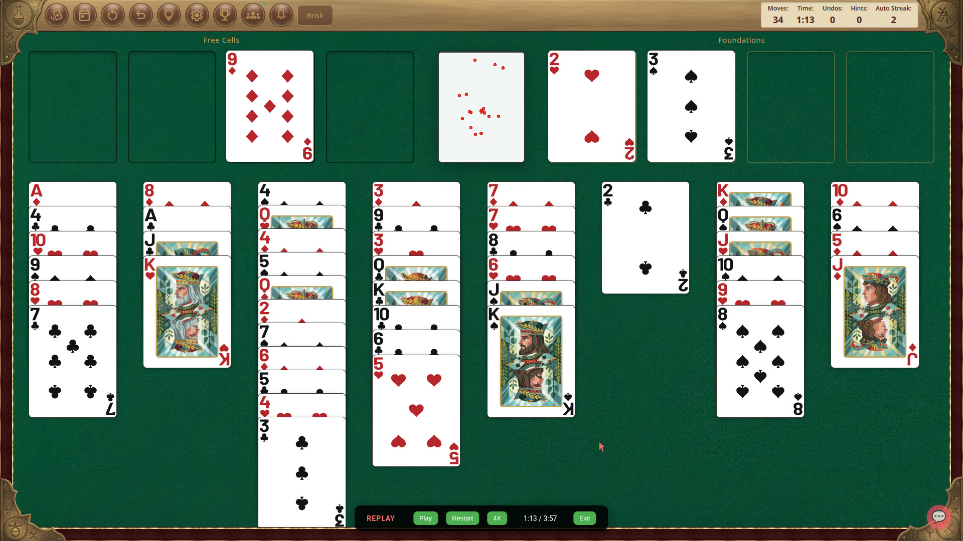 MSO FreeCell Arena screenshot 7