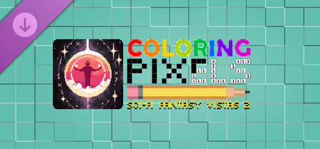 Coloring Pixels - Sci-Fi Fantasy Vistas 2 Pack