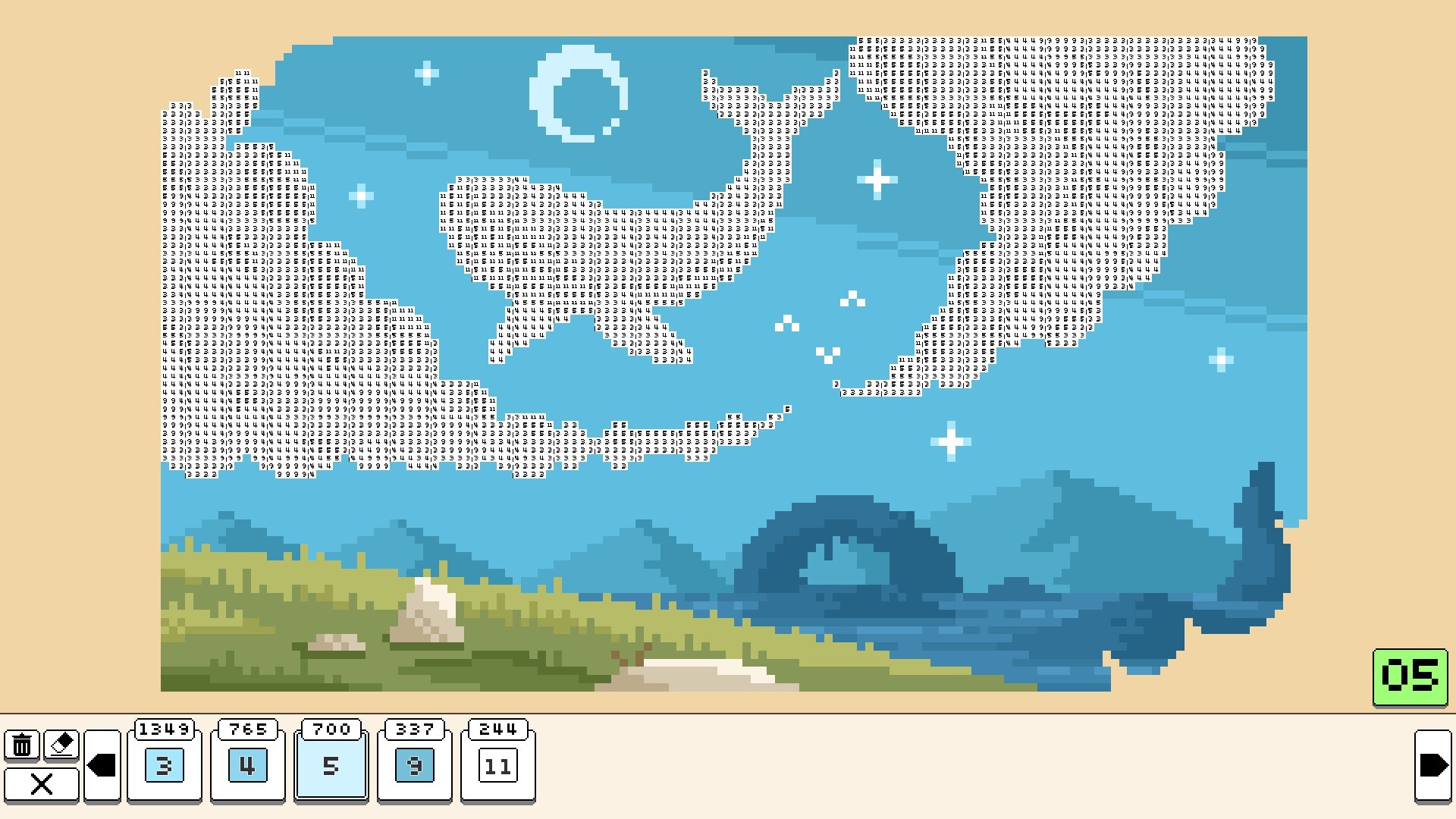 Coloring Pixels - Sci-Fi Fantasy Vistas 2 Pack Featured Screenshot #1