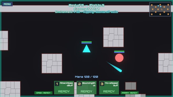 Скриншот 2 из игры Geometry Fight