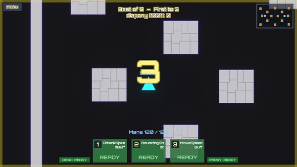 Скриншот 1 из игры Geometry Fight